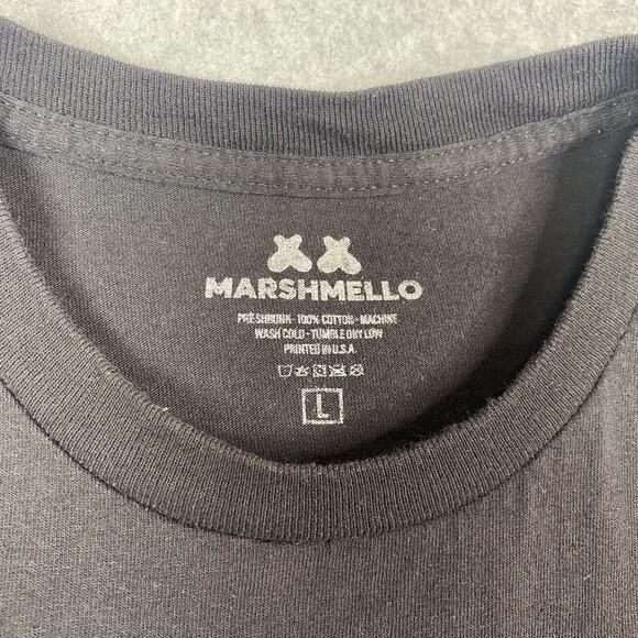 Marshmello Mens L Black Shadow T-Shirt - Picture 5 of 5
